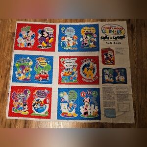 Mickey mouse clubhouse book panel